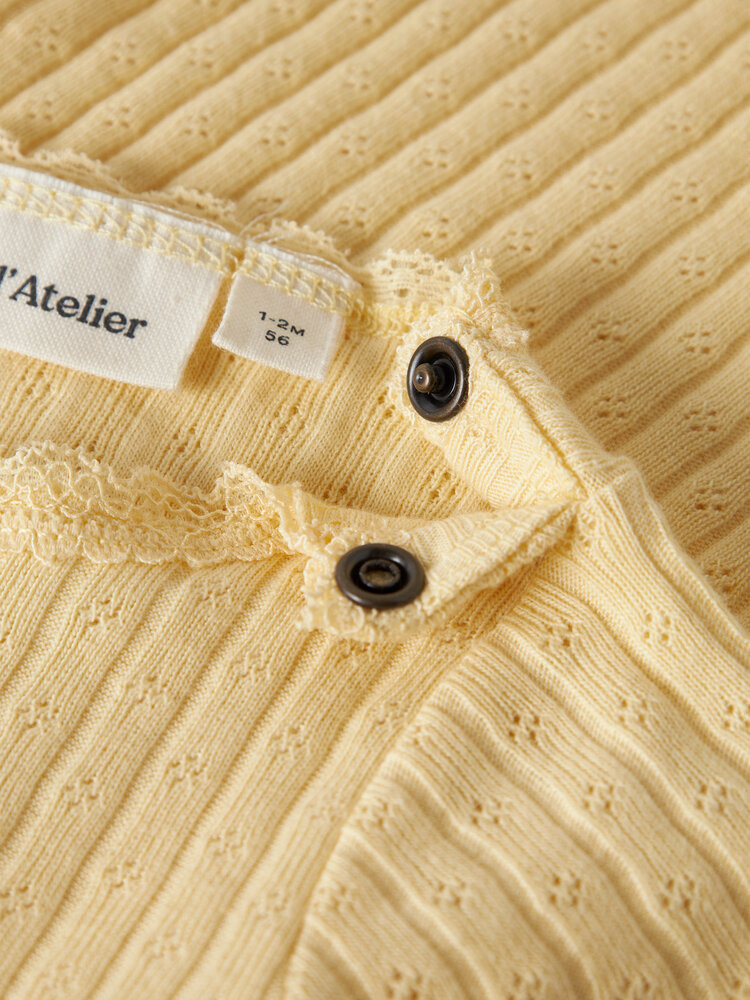 Lil ' Atelier Lil ' Atelier | NBFHALDIS SS SLIM BODY LIL | Sunlight