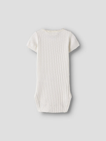 Lil ' Atelier Lil ' Atelier | NBFHALDIS SS SLIM BODY LIL | Coconut Milk