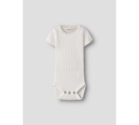 Lil ' Atelier Lil ' Atelier | NBFHALDIS SS SLIM BODY LIL | Coconut Milk