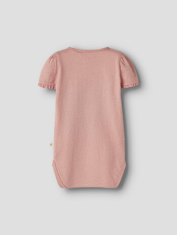 Lil ' Atelier Lil ' Atelier | NBFHALINA SS BODY LIL | Rose Tan