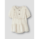 Lil ' Atelier Lil ' Atelier | NBFHOSA SS LOOSE BODY DRESS LIL | Coconut Milk