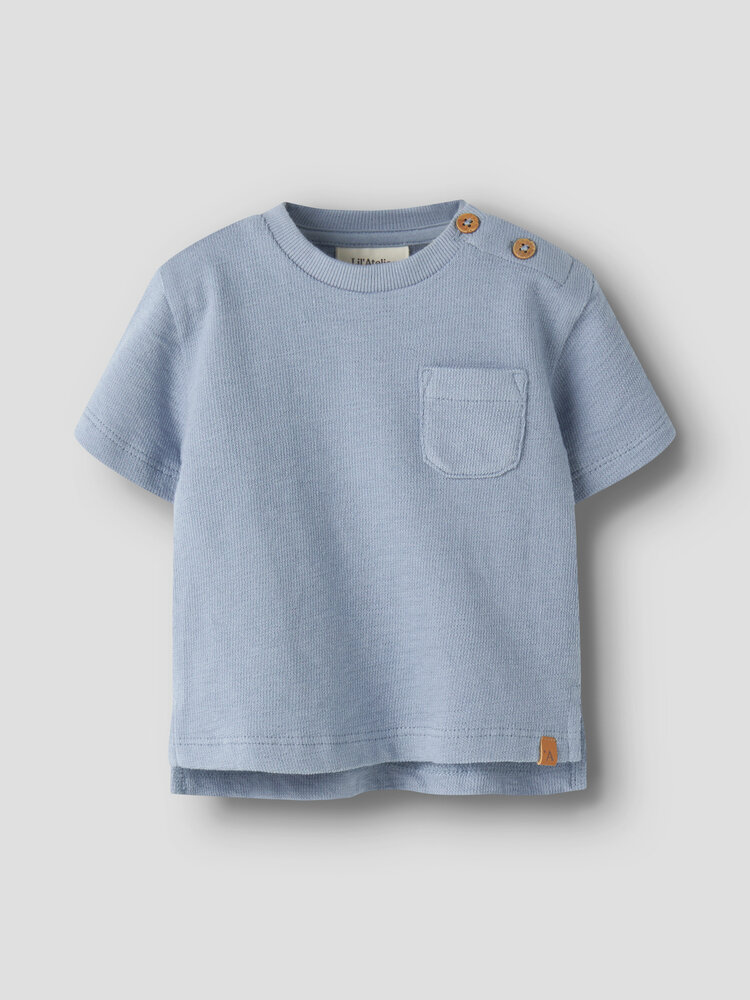 Lil ' Atelier Lil ' Atelier | NBMDIAS LOP SS LOOSE SWEAT LIL | Dusty Blue