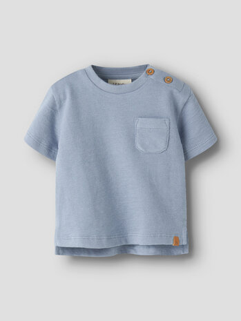 Lil ' Atelier Lil ' Atelier | NBMDIAS LOP SS LOOSE SWEAT LIL | Dusty Blue