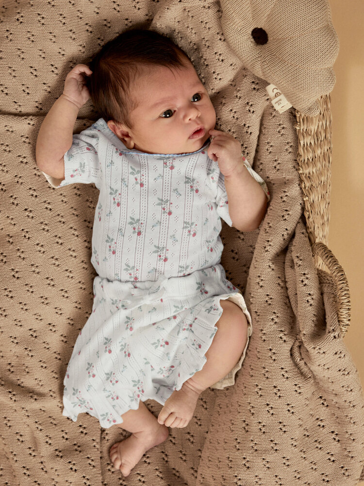 Lil ' Atelier Lil ' Atelier | NBFRACHELLO LOOSE SHORTS LIL | Coconut Milk STRAWBERRY