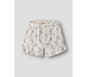 Lil ' Atelier Lil ' Atelier | NBFRACHELLO LOOSE SHORTS LIL | Coconut Milk STRAWBERRY