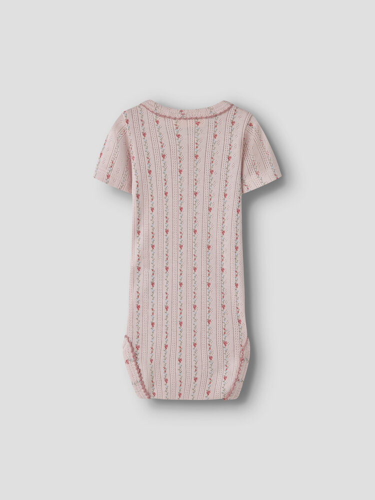 Lil ' Atelier Lil ' Atelier | NBFRACHELLO DUNA SS SLIM BODY LIL | Morganite FLOWER
