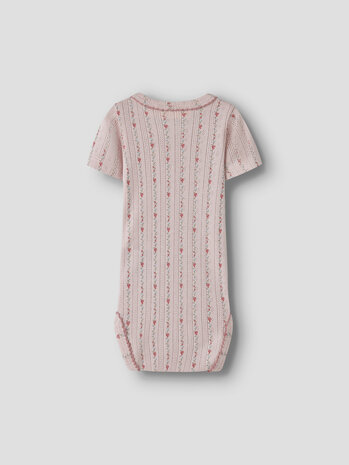 Lil ' Atelier Lil ' Atelier | NBFRACHELLO DUNA SS SLIM BODY LIL | Morganite FLOWER