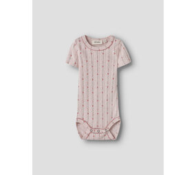Lil ' Atelier Lil ' Atelier | NBFRACHELLO DUNA SS SLIM BODY LIL | Morganite FLOWER