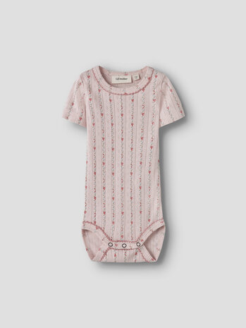 Lil ' Atelier Lil ' Atelier | NBFRACHELLO DUNA SS SLIM BODY LIL | Morganite FLOWER