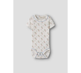 Lil ' Atelier Lil ' Atelier | NBFRACHELLO DUNA SS SLIM BODY LIL | Coconut Milk STRAWBERRY