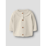 Lil ' Atelier Lil ' Atelier | NBFHAO LS KNIT CARD LIL | Coconut Milk