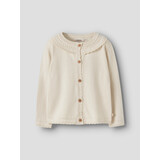 Lil ' Atelier Lil ' Atelier | NMFHAO LS KNIT CARD LIL | Coconut Milk