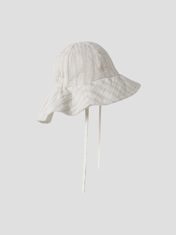Lil ' Atelier Lil ' Atelier | NBMHAGI SUN HAT LIL | Coconut Milk DUSTY BLUE