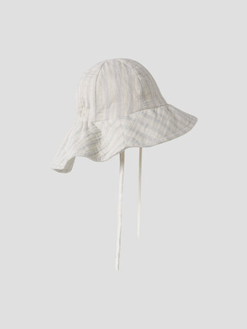 Lil ' Atelier Lil ' Atelier | NBMHAGI SUN HAT LIL | Coconut Milk DUSTY BLUE