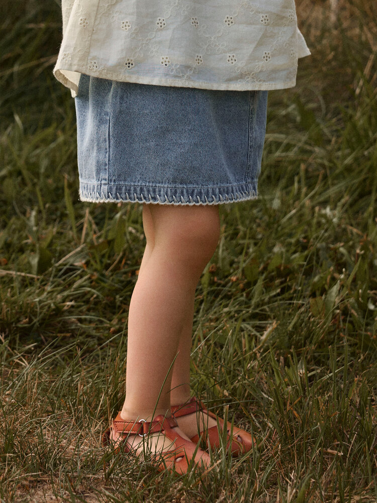 Lil ' Atelier Lil ' Atelier | NMFFUNDA LOOSE DNM SKIRT 5552-FD LIL | Medium Blue Denim