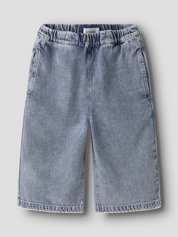 Lil ' Atelier Lil ' Atelier | NMFFUNDA WIDE CROPPED JEANS 5552-FD LIL | Medium Blue Denim