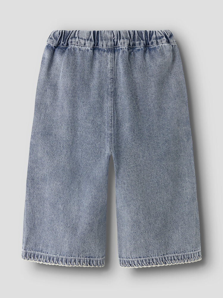 Lil ' Atelier Lil ' Atelier | NMFFUNDA WIDE CROPPED JEANS 5552-FD LIL | Medium Blue Denim