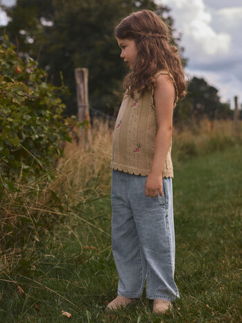 Lil ' Atelier Lil ' Atelier | NMFFUNDA WIDE CROPPED JEANS 5552-FD LIL | Medium Blue Denim