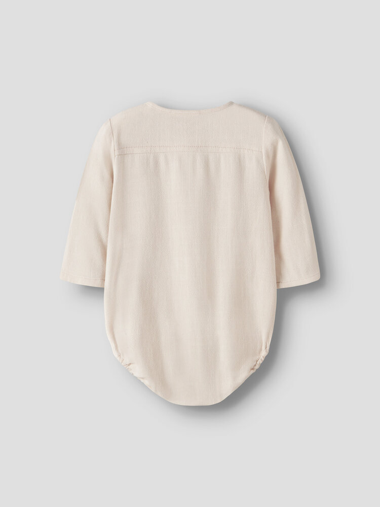 Lil ' Atelier Lil ' Atelier | NBMFREDDIE LS LOOSE BODY SHIRT LIL | Coconut Milk