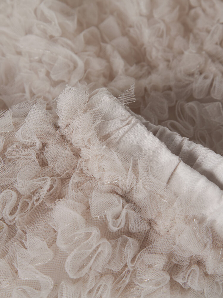 Lil ' Atelier Lil ' Atelier | NMFFAUNA TULLE SKIRT LIL | Pumice Stone