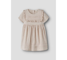 Lil ' Atelier Lil ' Atelier | NMFFERONIA SS LOOSE DRESS LIL | Pumice Stone