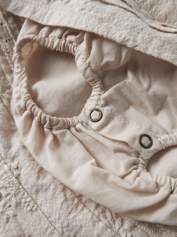 Lil ' Atelier Lil ' Atelier | NBFFERONIA SS LOOSE BODY DRESS LIL | Pumice Stone