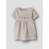 Lil ' Atelier Lil ' Atelier | NBFFERONIA SS LOOSE BODY DRESS LIL | Pumice Stone