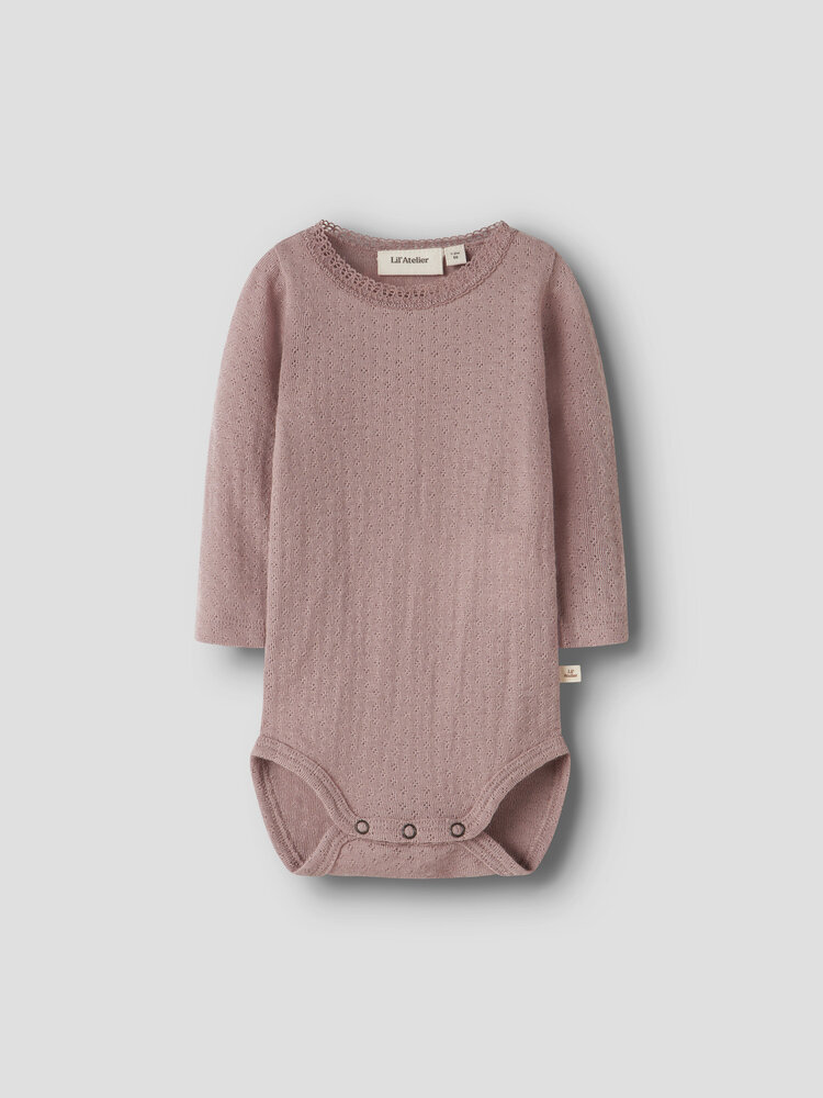 Lil ' Atelier Lil ' Atelier | NBFNORA NED WO/SI LS SLIM BODY LIL | Fawn