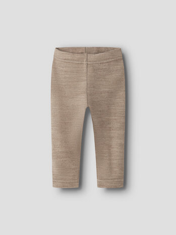 Lil ' Atelier Lil ' Atelier | NBNNILO WO/MO SLIM LEGGINGS LIL | Sepia Tint MELANGE