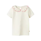 Lil ' Atelier Lil ' Atelier | NMFFUNDO SS SLIM TOP LIL | Coconut Milk ROSE TAN