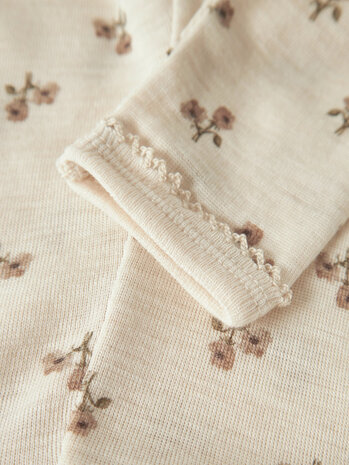Lil ' Atelier Lil ' Atelier | NBFNALU WO/MO SLIM LEGGING LIL NOOS | Turtledove FLOWER