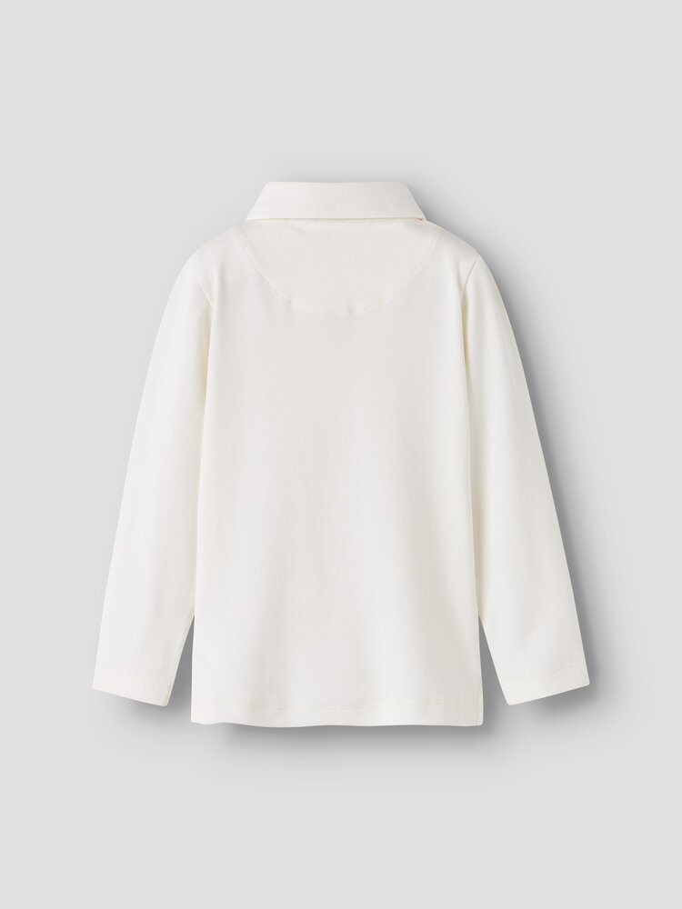 Lil ' Atelier Lil ' Atelier | NMMFUNDO LS SLIM TOP LIL | Coconut Milk