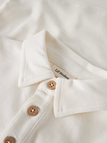 Lil ' Atelier Lil ' Atelier | NMMFUNDO LS SLIM TOP LIL | Coconut Milk