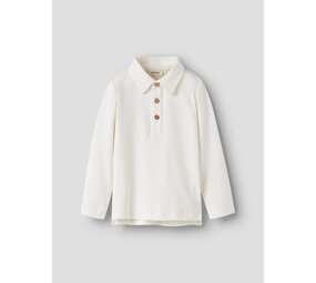 Lil ' Atelier Lil ' Atelier | NMMFUNDO LS SLIM TOP LIL | Coconut Milk