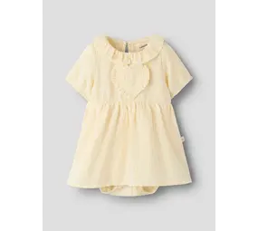 Lil ' Atelier Lil'Atelier | NBFFOLLY SS BODY DRESS LIL | Coconut Milk SAHARA SUN