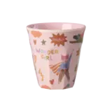 Rice Everyday Magic Rice | Melamine cup Hero Pink print | Medium 250ml