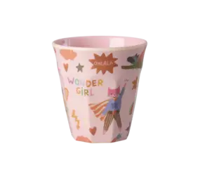 Rice Everyday Magic Rice | Melamine cup Hero Pink print | Medium 250ml