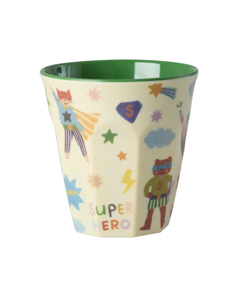 Rice Everyday Magic Rice | Melamine cup Hero Green print | Medium 250ml