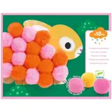 Djeco Djeco | Knutselset | Dieren en pom-pom