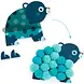 Djeco Djeco | Knutselset | Dieren en pom-pom