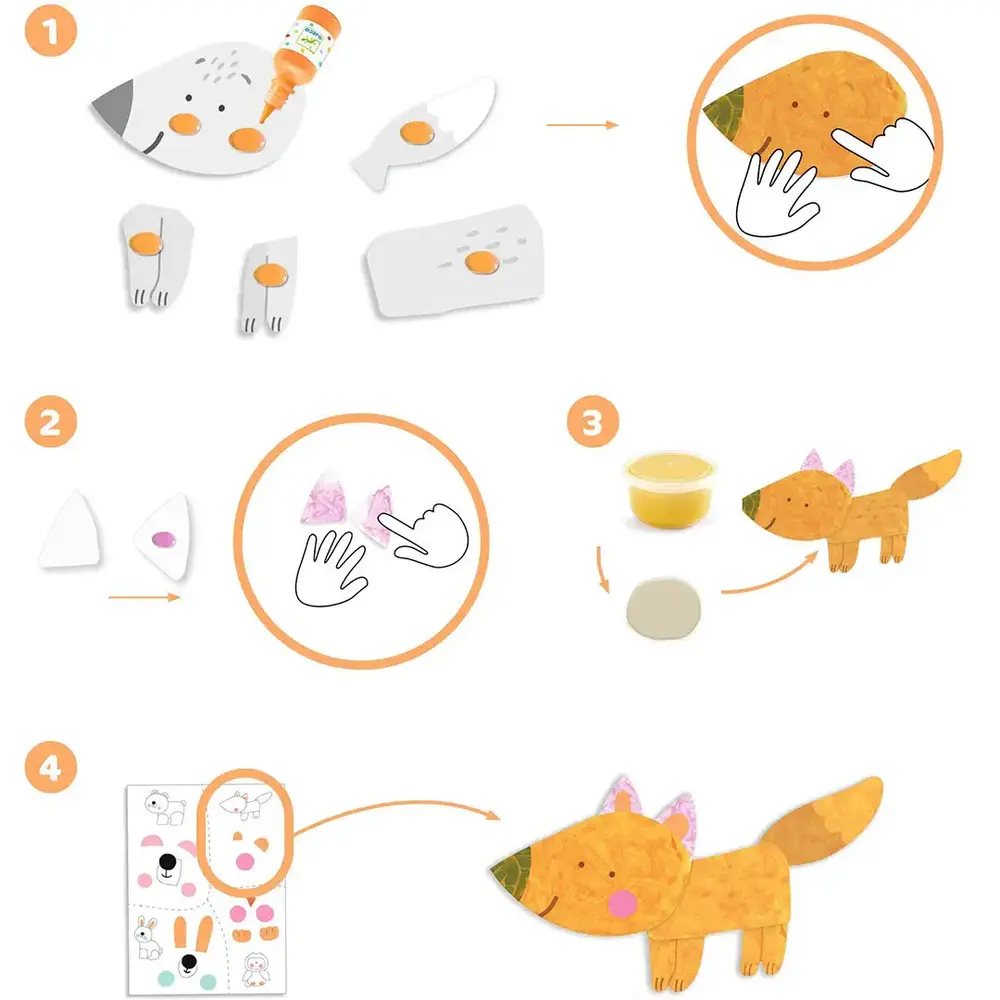 Djeco Djeco | Knutselset | Vingerverf