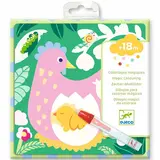 Djeco Djeco | Magische kleurplaten | Baby dieren uit de tuin
