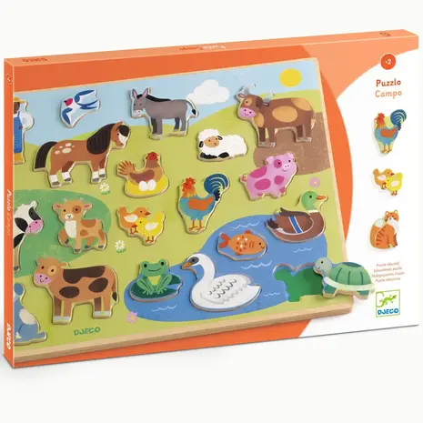 Djeco Djeco | Puzzel | Puzzlo Campo