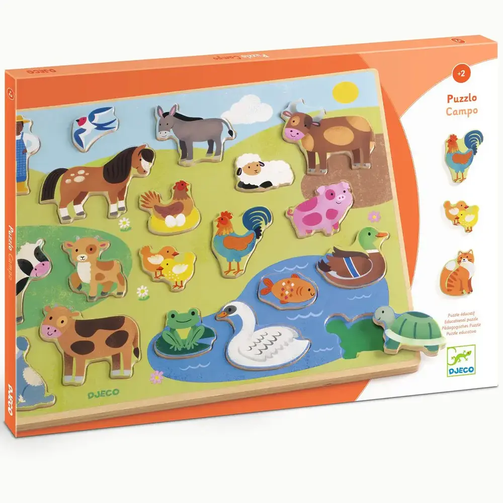 Djeco Djeco | Puzzel | Puzzlo Campo