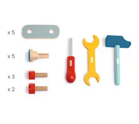 Djeco Djeco | Kinderwerkbank tafelmodel Bricotoo