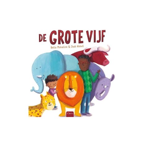Boeken Boek | De grote vijf (kartonboek)