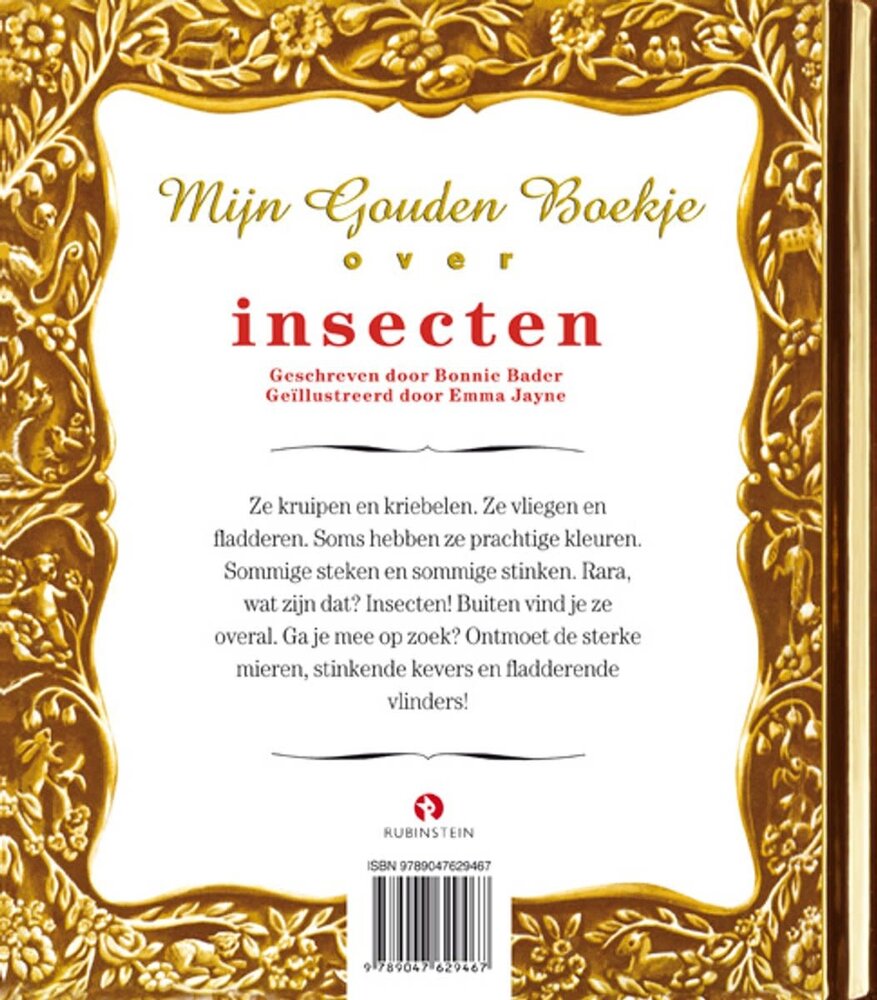 Boeken Boek | Mijn gouden boekje over insecten
