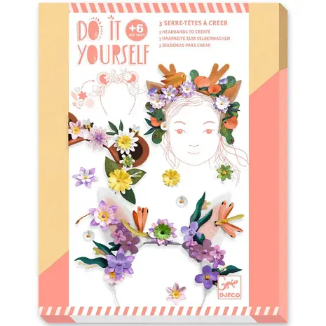 Djeco Djeco | Knutselset DIY | Diadeem maken | Flower Friends