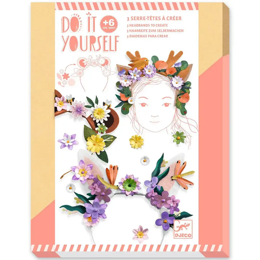 Djeco Djeco | Knutselset DIY | Diadeem maken | Flower Friends
