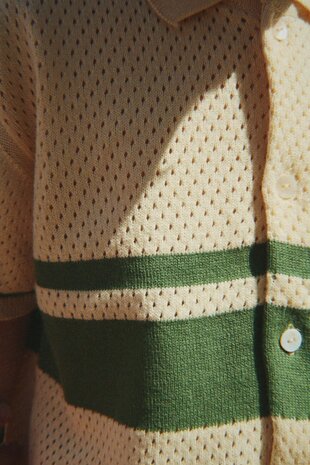 Konges Sløjd Konges Sløjd | Hai Knit Shirt Gots  | Banana Crepe